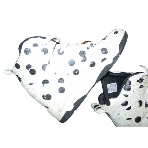 REEBOK X Melody Eshani Make Love Blacktop Pump Wedge Polka Dots Chalk White 10 - Picture 8 of 14
